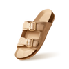 Cork Sandals : Rich Cream